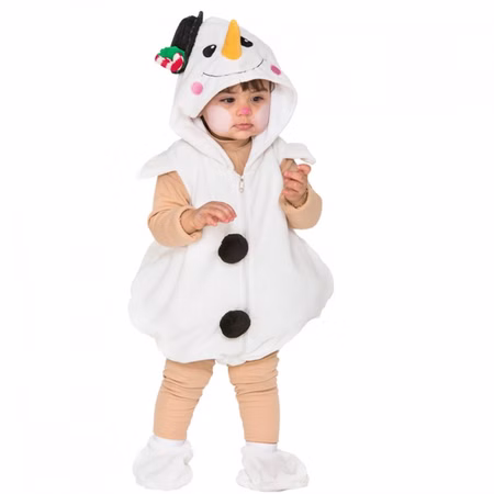 Schneemann Kostüm Little Snowman für Babys & Kleinkinder Gr. 68-86 weiß Winter Fasching Karneval Kinderfasching Mottoparty Weihnachten Schneemann Kostüm Little Snowman für Babys & Kleinkinder Gr. 68-86 weiß Winter Fasching Karneval Kinderfasching Mottoparty Weihnachten