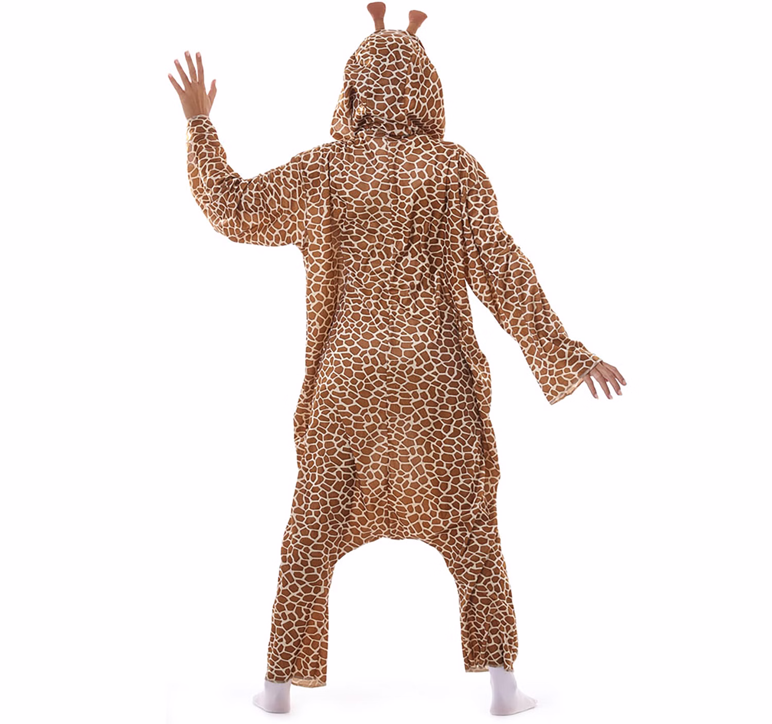 Giraffen Kostüm Kigurumimi Zahara für Erwachsene Gr. M-L Tier Tierkostüm Fasching Karneval Paarkostüm Mottoparty