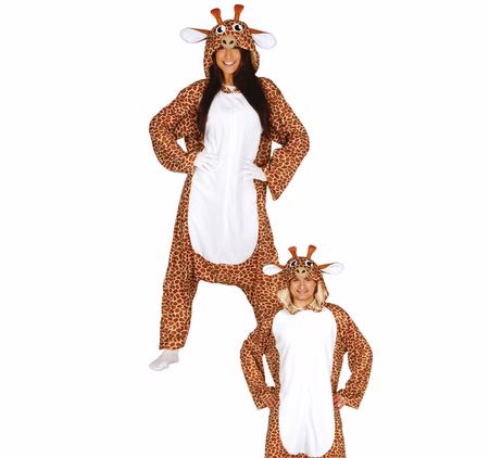 Giraffen Kostüm Kigurumimi Zahara für Erwachsene Gr. M-L Tier Tierkostüm Fasching Karneval Paarkostüm Mottoparty Giraffen Kostüm Kigurumimi Zahara für Erwachsene Gr. M-L Tier Tierkostüm Fasching Karneval Paarkostüm Mottoparty