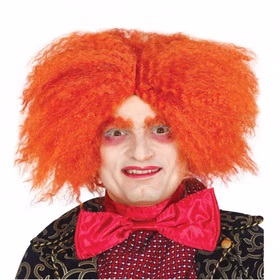 Hutmacher Perücke orange Märchen für Erwachsene Kostüm-Zubehör Filmheld Fasching Karneval Mottoparty Hutmacher Perücke orange Märchen für Erwachsene Kostüm-Zubehör Filmheld Fasching Karneval Mottoparty