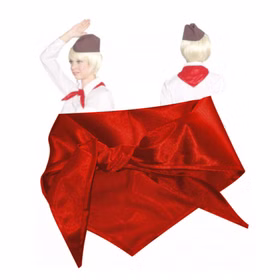 Halstuch rot 100 x 30 cm Thälmann Pionier Kostüm-Zubehör DDR Mottoparty Ostalgie Fasching Karneval Accessoire Halstuch rot 100 x 30 cm Thälmann Pionier Kostüm-Zubehör DDR Mottoparty Ostalgie Fasching Karneval Accessoire