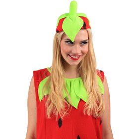 Erdbeer Kostüm Kleid Erdbeere rot für Damen Gr. S-L Frucht Obst süßes Früchtchen Fasching Karneval Mottoparty Gruppenkostüm