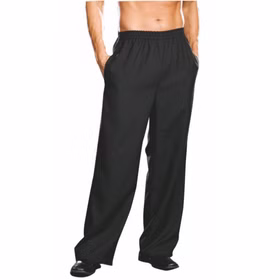 Hose schwarz mit Gummizug für Herren Gr. M-XL 20er Jahre Kostüm-Zubehör Fasching Karneval Mottoparty Kostüm-Zubehör klassische Herrenhose mit geradem Bein Hose schwarz mit Gummizug für Herren Gr. M-XL 20er Jahre Kostüm-Zubehör Fasching Karneval Mottoparty Kostüm-Zubehör klassische Herrenhose mit geradem Bein