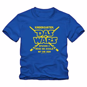 Schulanfang T-Shirt Kindergarten Das Wars Grün für Kinder von Vorne