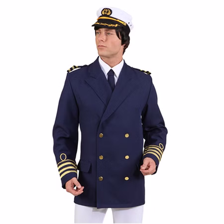Admiral Jacke blau Kapitän Matrose Kostüm Jacket Mariene Offizier Karneval Admiral Jacke blau Kapitän Matrose Kostüm Jacket Mariene Offizier Karneval