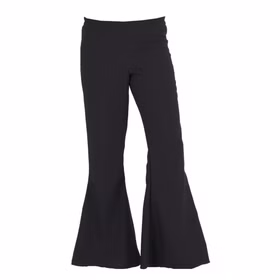 Schlaghose schwarz Hippie-Zubehör für Damen Gr. 34-52 Flower Power Schlagermove Fasching Karneval Mottoparty Kostüm-Zubehör 70er Jahre Schlaghose schwarz Hippie-Zubehör für Damen Gr. 34-52 Flower Power Schlagermove Fasching Karneval Mottoparty Kostüm-Zubehör 70er Jahre