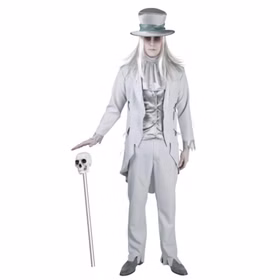 Halloween Kostüm Gruseliger Bräutigam für Herren Gr. 50-56 grau Fasching Karneval Mottoparty Tag der Toten Halloween Kostüm Gruseliger Bräutigam für Herren Gr. 50-56 grau Fasching Karneval Mottoparty Tag der Toten