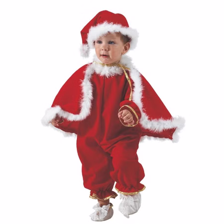 Kleines Weihnachtsmann Kostüm Nikolaus für Babys & Kleinkinder Gr. 80-98 rot Weihnachten Little Santa Claus Weihnachts-Outfit Kleines Weihnachtsmann Kostüm Nikolaus für Babys & Kleinkinder Gr. 80-98 rot Weihnachten Little Santa Claus Weihnachts-Outfit