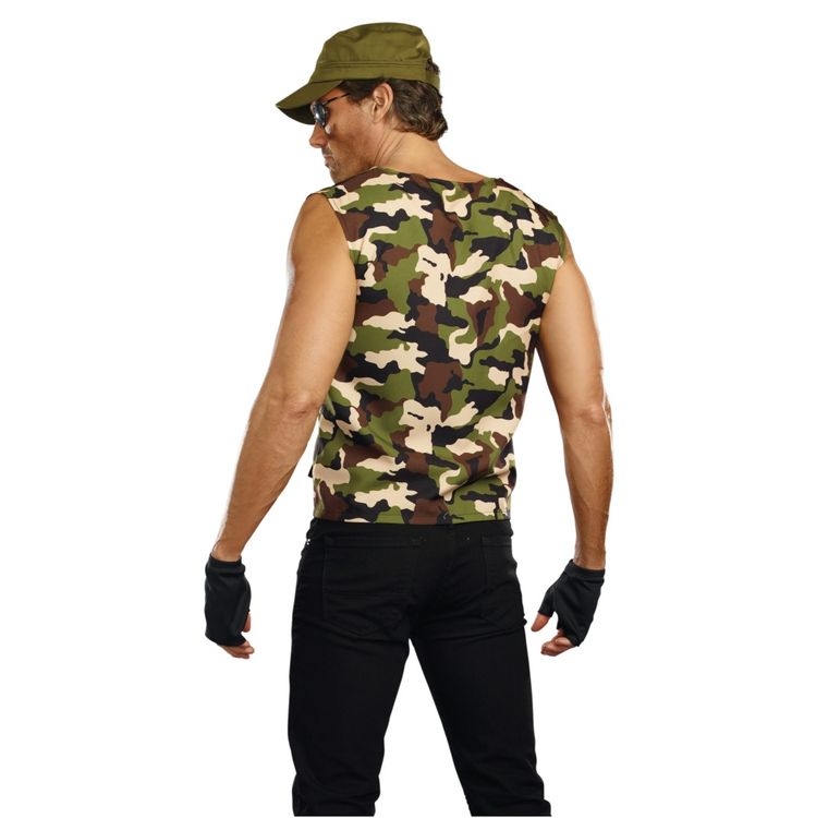 Militär Kostüm Mick Army für Herren Militär Kostüm Mick Army für Herren Gr. M-XL grün Uniform Camouflage SALE Fasching Karneval Mottoparty