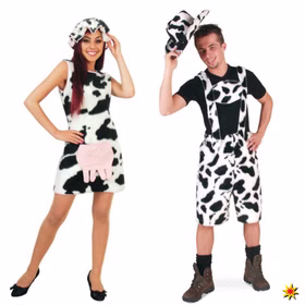 Kuh Kostüm Birschli für Damen Gr. 36-42 Kleid schwarz-weiß Tier Tierkostüm Fasching Karneval Mottoparty Kuh Kostüm Birschli für Damen Gr. 36-42 Kleid schwarz-weiß Tier Tierkostüm Fasching Karneval Mottoparty