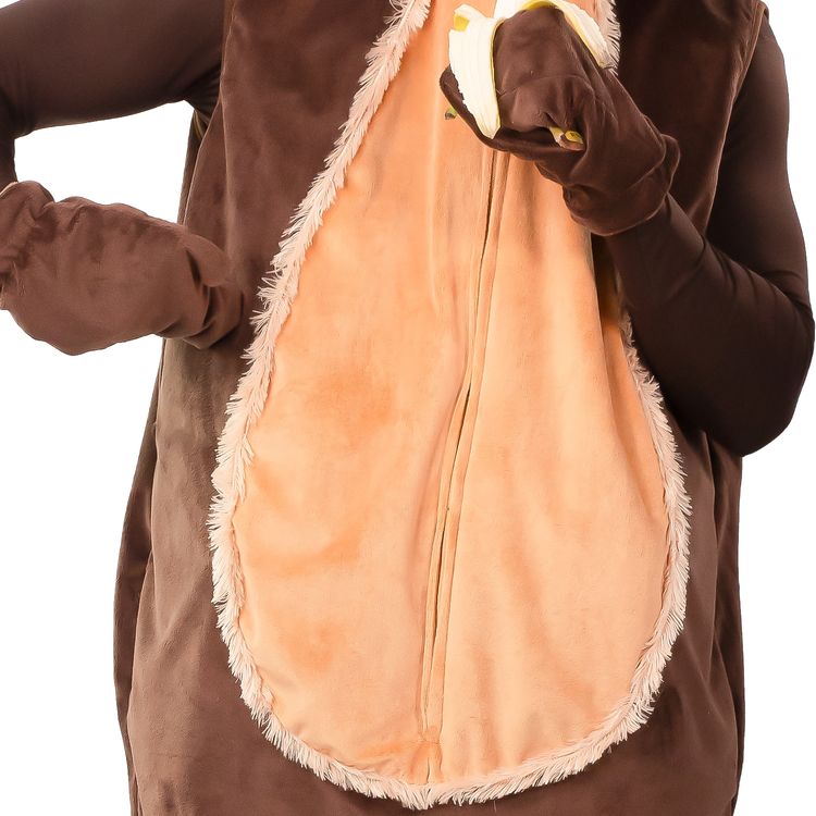 Affen Kostüm cheeky Monkey für Erwachsene Affen Kostüm cheeky Monkey für Erwachsene Gr. M-XL braun Tier unisex Fasching Karneval Mottoparty Paar- und Gruppenkostüm Schimpanse Tierkostüm