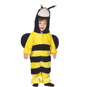 Bienen Kostüm Mara für Kinder Gr. 68/80 gelb Tier SALE Fasching Karneval Mottoparty Kinderfasching