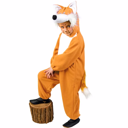 Fuchs Kostüm Foxy Fleece-Overall für Kinder Gr. 116-128 Tier Tierkostüm Waldtier Märchen Fasching Karneval Mottoparty Kinderfasching Fuchs Kostüm Foxy Fleece-Overall für Kinder Gr. 116-128 Tier Tierkostüm Waldtier Märchen Fasching Karneval Mottoparty Kinderfasching