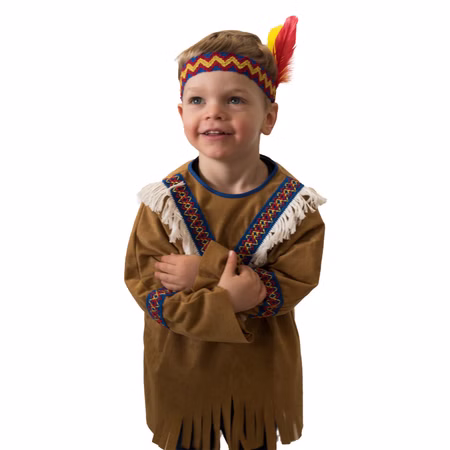 Indianer Kostüm Kleine Feder für Kinder Gr. 86-104 braun Fasching Wilder Westen Fasching Karneval Mottoparty Kindergeburtstag Indianer Kostüm Kleine Feder für Kinder Gr. 86-104 braun Fasching Wilder Westen Fasching Karneval Mottoparty Kindergeburtstag