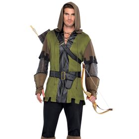 Robin Hood Kostüm Thieves Fasching Jäger Bogenschütze Waldbursche