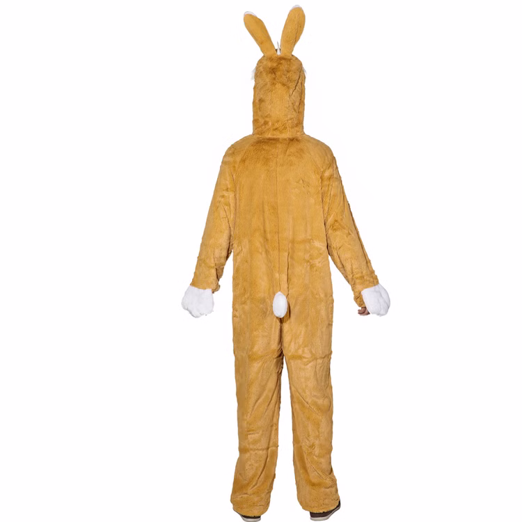Hasen Kostüm Osterhase Plüsch für Erwachsene Gr. S-XL Tier braun Ostern Tierkostüm Hase Unisex Fasching Karneval Mottoparty Hasen Kostüm Osterhase Plüsch für Erwachsene Gr. S-XL Tier braun Ostern Tierkostüm Hase Unisex Fasching Karneval Mottoparty