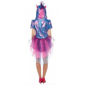 Einhorn Kostüm Elly für Damen Gr. 36-40 Kleid lila pink SALE Märchen Fasching Karneval Mottoparty