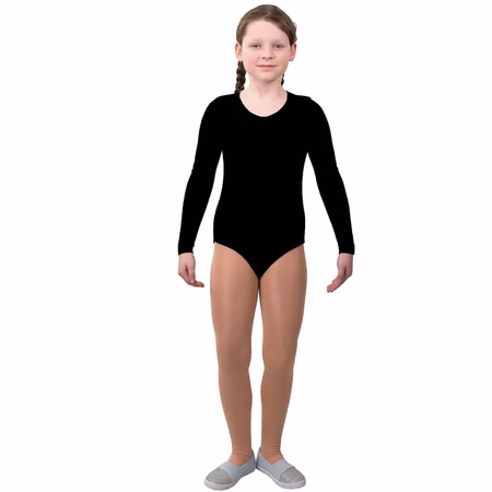 Body schwarz Langarmbody für Damen & Kinder Gr. 116-3XL Kostüm-Zubehör Garde Tanzsport Fasching Karneval Mottoparty Kinderfasching Body schwarz Langarmbody für Damen & Kinder Gr. 116-3XL Kostüm-Zubehör Garde Tanzsport Fasching Karneval Mottoparty Kinderfasching