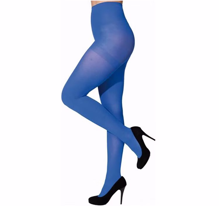 Strumpfhose blau blickdicht für Damen & Kinder Gr. 116-XL 60den Kostüm-Zubehör Fasching Karneval Mottoparty Strumpfhose blau blickdicht für Damen & Kinder Gr. 116-XL 60den Kostüm-Zubehör Fasching Karneval Mottoparty