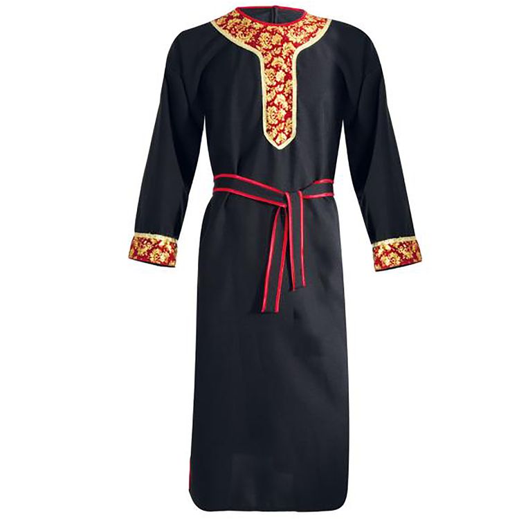 Beduinen Kostüm Herr der Wüste für Herren Gr. L-XXL schwarz Wüstenscheich Araber Tunesien Marokko andere Länder Fasching Karneval Mottoparty