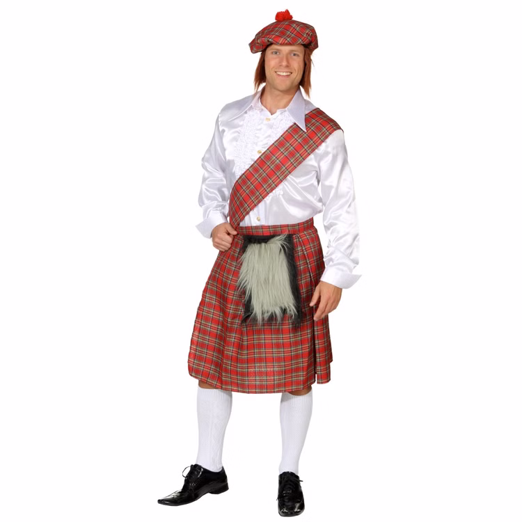 Schotten Kostüm Set Schottenrock Mütze & Schärpe für Herren Gr. 48-52 Fasching Karneval Mottoparty Kostüm-Zubehör Schottland Andere Länder Highlands Schotten Kostüm Set Schottenrock Mütze & Schärpe für Herren Gr. 48-52 Fasching Karneval Mottoparty Kostüm-Zubehör Schottland Andere Länder Highlands