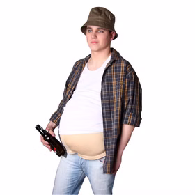 Weihnachtsmann Bauch Fake-Bauch für Erwachsene Bierbauch Kostüm-Zubehör Schwanger Nikolaus Accessoire Weihnachtsmann Fasching Karneval Mottoparty Weihnachtsmann Bauch Fake-Bauch für Erwachsene Bierbauch Kostüm-Zubehör Schwanger Nikolaus Accessoire Weihnachtsmann Fasching Karneval Mottoparty