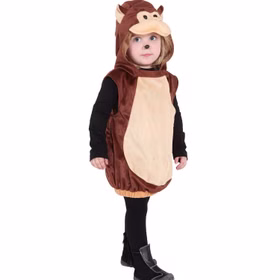 Affen Kostüm Little Monkey für Kinder Gr. 104 braun Tierkostüm Tier Dschungel Fasching Karneval Mottoparty Kinderfasching 