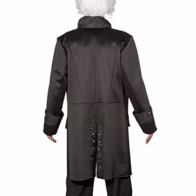 Herren Kurzmantel Ornamente Frack schwarz Jacke Mantel Barock Gothic
