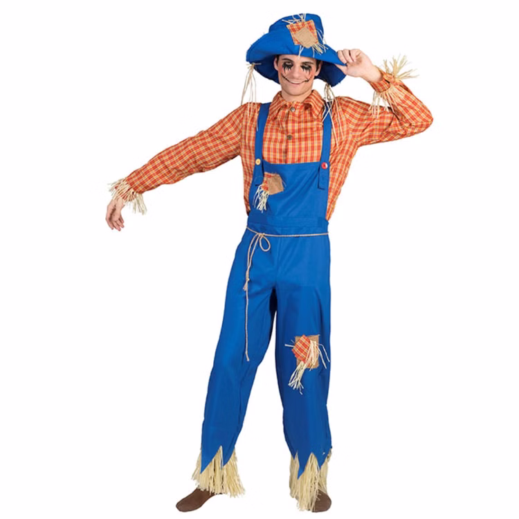 Vogelscheuche Kostüm Strohpuppe Oliver für Herren Gr. 48-58 Fasching Karneval Mottoparty Vogelscheuche Kostüm Strohpuppe Oliver für Herren Gr. 48-58 Fasching Karneval Mottoparty