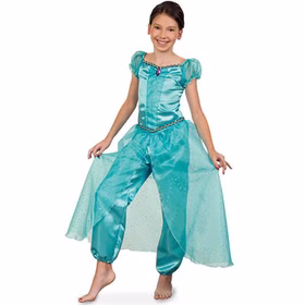 Orient Kostüm Bauchtänzerin Jasmin für Kinder Gr. 104-128 türkis 1001 Nacht Fasching Karneval Mottoparty Andere Länder