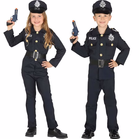 Polizei Kostüm Polizist Maddox für Kinder 4-12 Jahre Uniform schwarz Fasching Karneval Mottoparty Police Officer Kinderfasching Kindergeburtstag Polizei Kostüm Polizist Maddox für Kinder 4-12 Jahre Uniform schwarz Fasching Karneval Mottoparty Police Officer Kinderfasching Kindergeburtstag