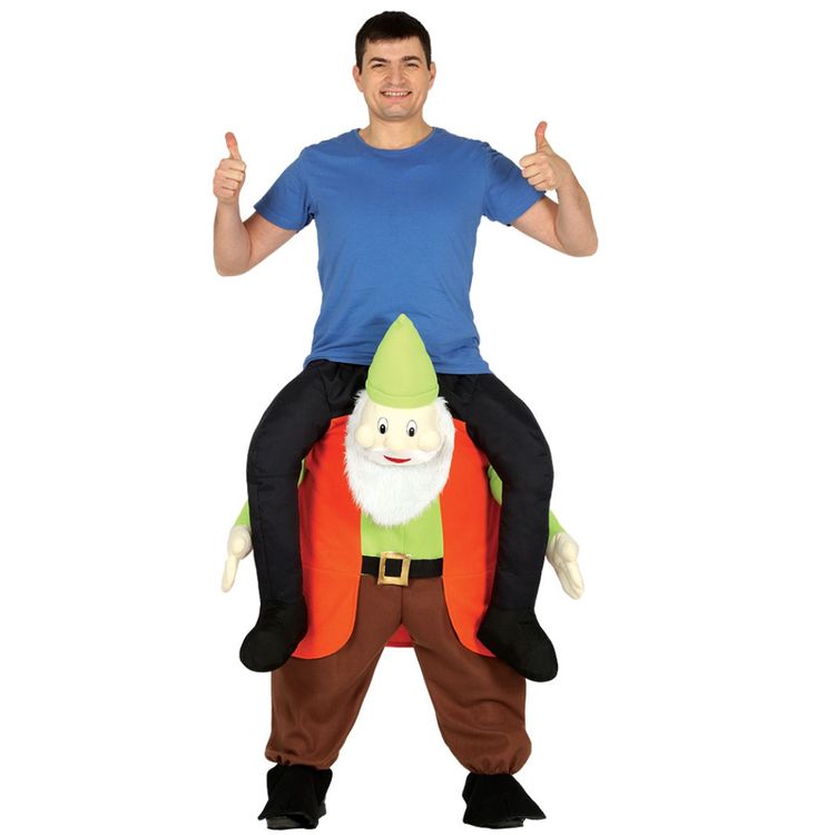 Trag Mich Kostüm Zwerg Carry me Kostüme Märchen Huckepack Fasching