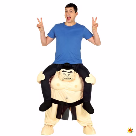 Trag Mich Kostüm Sumo Carry me Kostüme Sumokämpfer Sport Japaner Huckepack Trag Mich Kostüm Sumo Carry me Kostüme Sumokämpfer Sport Japaner Huckepack