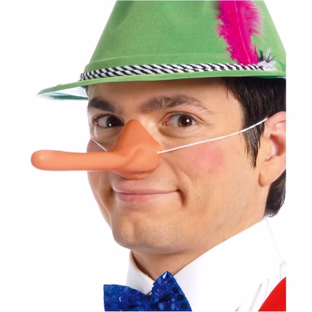 Pinocchio Nase 17 cm lang Kostüm-Zubehör Langnase für Erwachsene Accessoire Fasching Karneval Mottoparty Pinocchio Nase 17 cm lang Kostüm-Zubehör Langnase für Erwachsene Accessoire Fasching Karneval Mottoparty