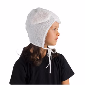 Kinder Mütze Schaf Kopfbedeckung Tiermärchen Fasching Krippenspiel Lamm Kostüm-Zubehör Kinder Mütze Schaf Kopfbedeckung Tiermärchen Fasching Krippenspiel Lamm Kostüm-Zubehör