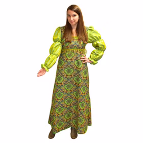 Mittelalter Kostüm Hofdame Leonore für Damen Gr. 36-44 Kleid grün SALE Fasching Karneval Mottoparty Mittelaltermode Mittelalter-Outfit Ritterfest