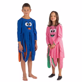 Octopus Kostüm Krake pink für Kinder Gr. 116-128 Kleid Tierkostüm Meer Ozean Meerestier Fasching Karneval Mottoparty Kinderfasching