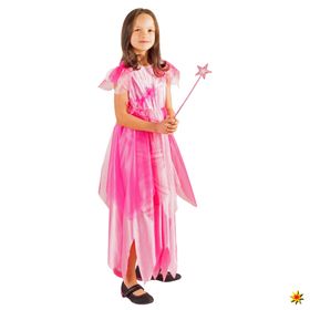 Prinzessin Kostüm Fee Jasmin für Kinder Gr. 104-128 rosa SALE Fasching Märchen Karneval Mottoparty