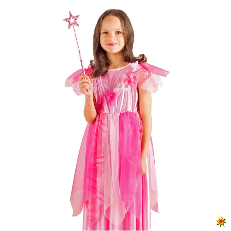 Prinzessin Kostüm Fee Jasmin für Kinder Gr. 104-128 rosa SALE Fasching Märchen Karneval Mottoparty