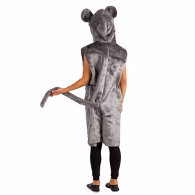 Graue Mause Kostüm für Kinder Gr. 104-128 Tierkostüm Fasching Karneval Kinderfasching Mottoparty Unisex für Mädchen und Jungen Graue Mause Kostüm für Kinder Gr. 104-128 Tierkostüm Fasching Karneval Kinderfasching Mottoparty Unisex für Mädchen und Jungen