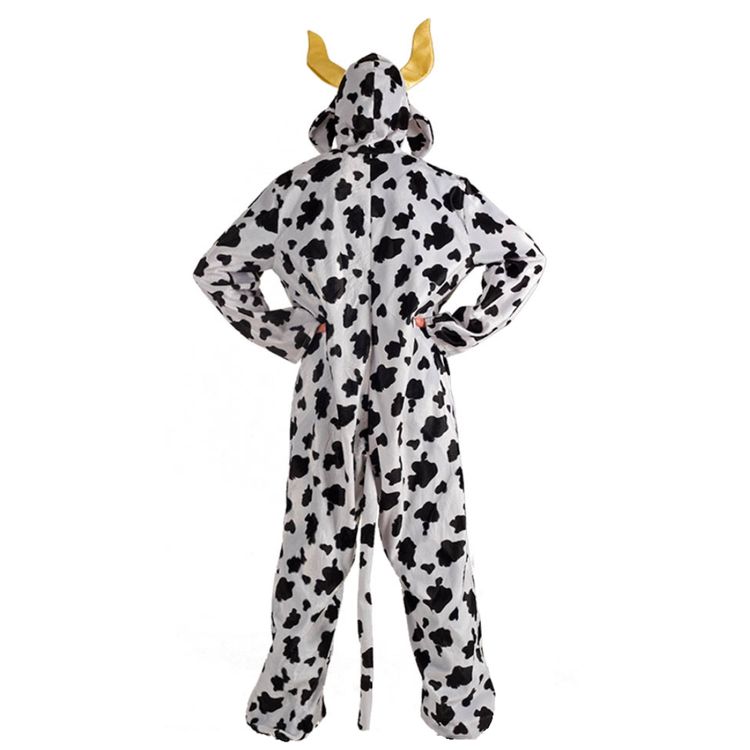 Kuh Kostüm Bauernhof Tier für Erwachsene Kuh Kostüm Bauernhof Tier für Erwachsene Gr. L-XL Overall gefleckt Tierkostüm SALE Fasching Karneval Mottoparty Gruppenkostüm