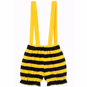 Bienen Kostüm Honigbiene Summi für Kinder Gr. 92-128 Biene Tierkostüm Fasching Karneval Mottoparty Kindergeburtstag Bienenhose für Kinder von Vorne