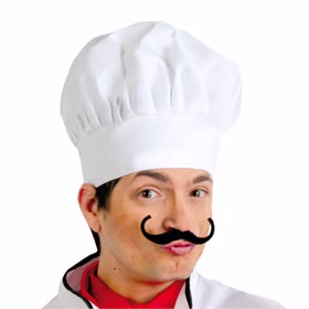 Kochmütze Chefkoch Mütze weiß KW 60 cm für Erwachsene Kostüm-Zubehör Bäcker Berufe Kopfbedeckung Fasching Karneval Mottoparty Kochmütze Chefkoch Mütze weiß KW 60 cm für Erwachsene Kostüm-Zubehör Bäcker Berufe Kopfbedeckung Fasching Karneval Mottoparty