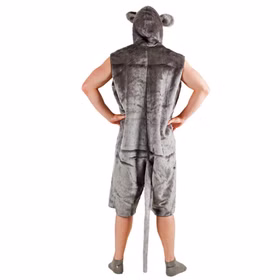 Maus Kostüm graue Maus für Erwachsene Gr. S-XL Tier Tierkostüm für Damen & Herren Fasching Karneval Mottoparty Maus Kostüm graue Maus für Erwachsene Gr. S-XL Tier Tierkostüm für Damen & Herren Fasching Karneval Mottoparty
