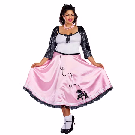 XXL Rockabilly Kostüm Grace 50er & 60er Jahre für Damen Gr. XL-3XL Kleid rosa SALE Fasching Karneval Mottoparty XXL Rockabilly Kostüm Grace 50er & 60er Jahre für Damen Gr. XL-3XL Kleid rosa SALE Fasching Karneval Mottoparty