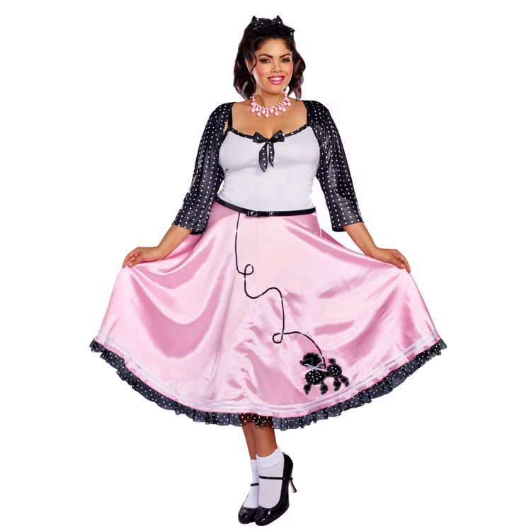 XXL Rockabilly Kostüm Grace 50er & 60er Jahre für Damen Gr. XL-3XL Kleid rosa SALE Fasching Karneval Mottoparty XXL Rockabilly Kostüm Grace 50er & 60er Jahre für Damen Gr. XL-3XL Kleid rosa SALE Fasching Karneval Mottoparty