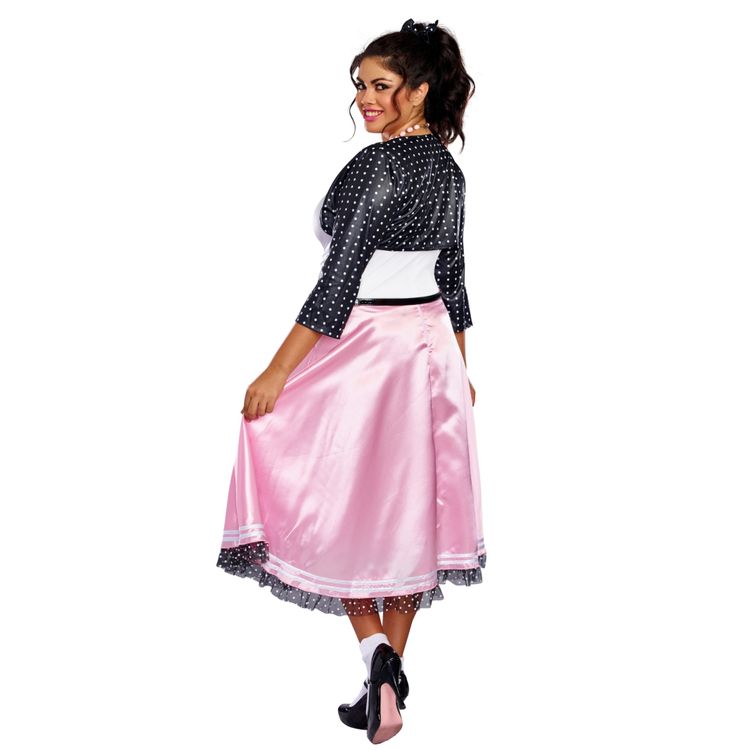 XXL Rockabilly Kostüm Grace 50er & 60er Jahre für Damen XXL Rockabilly Kostüm Grace 50er & 60er Jahre für Damen Gr. XL-3XL Kleid rosa SALE Fasching Karneval Mottoparty
