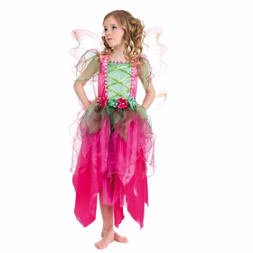 Blumenfee Kostüm Elfe pink mit Flügel für Kinder Gr. 104-152 Fee Kleid mit Flügeln Märchen Fairytale Fasching Karneval Mottoparty Kinderfasching Geburtstag Blumenfee Kostüm Elfe pink mit Flügel für Kinder Gr. 104-152 Fee Kleid mit Flügeln Märchen Fairytale Fasching Karneval Mottoparty Kinderfasching Geburtstag
