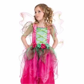 Blumenfee Kostüm Elfe pink mit Flügel für Kinder Gr. 104-152 Fee Kleid mit Flügeln Märchen Fairytale Fasching Karneval Mottoparty Kinderfasching Geburtstag Blumenfee Kostüm Elfe pink mit Flügel für Kinder Gr. 104-152 Fee Kleid mit Flügeln Märchen Fairytale Fasching Karneval Mottoparty Kinderfasching Geburtstag