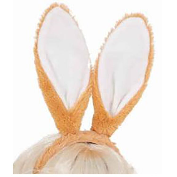 Hasenohren hellbraun Haarreif mit Plüsch-Ohren für Erwachsene Hasenohren hellbraun Haarreif mit Plüsch-Ohren für Erwachsene Kostüm-Zubehör Fasching Karneval Mottoparty Ostern Osterfest Osterhase Deko